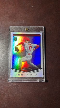 2018 Panini Studio Shohei Ohtani Rainbow Foil Rookie
