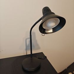 Black Electrix Gooseneck Desk Lamp
