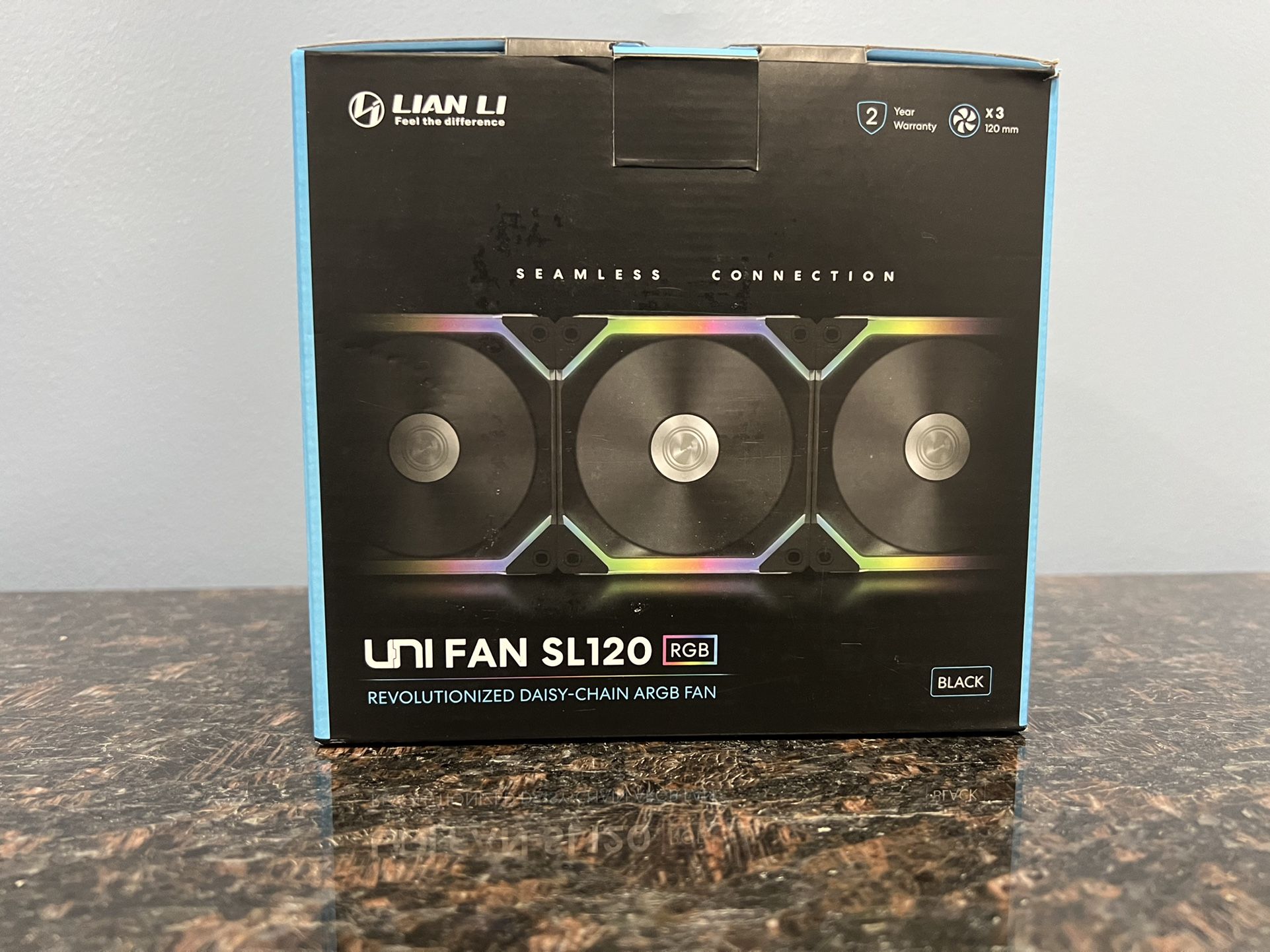 Lian Li UNI Fan SL120 3 Pack Black