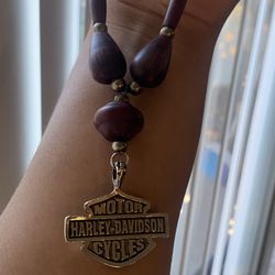Harley Davison Necklace Vintage Charm