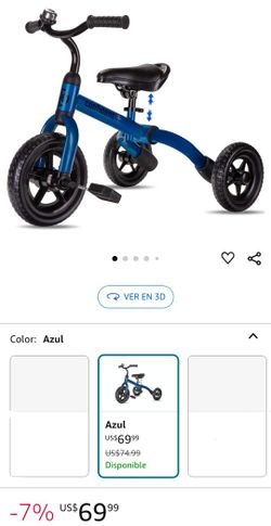 Bicicleta Para Niño 3 En Uno
