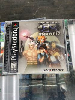 EHRGEIZ PS1 $150 Gamehogs 11am-7pm