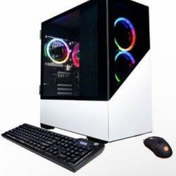 CyberPowerPC - Gamer Master Gaming Desktop - AMD Ryzen 5 5600X - 16GB Memory - NVIDIA GeForce RTX 3060 - 1TB HDD + 500GB SSD - White