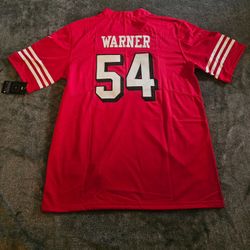 49ers Mens Warner Red Throwbacks Jerseys $50ea Firm S M L Xl 2x 3x