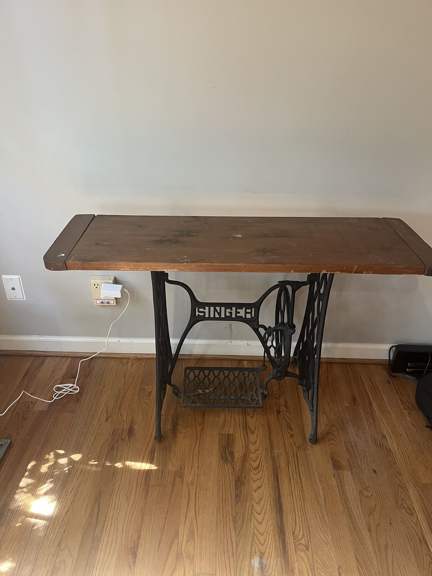Antique Singer Table