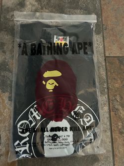 Chrome heart Bape shirt small