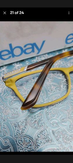 Ralph Lauren Yellow Tortoise Women's Flex Hinge Eyeglasses