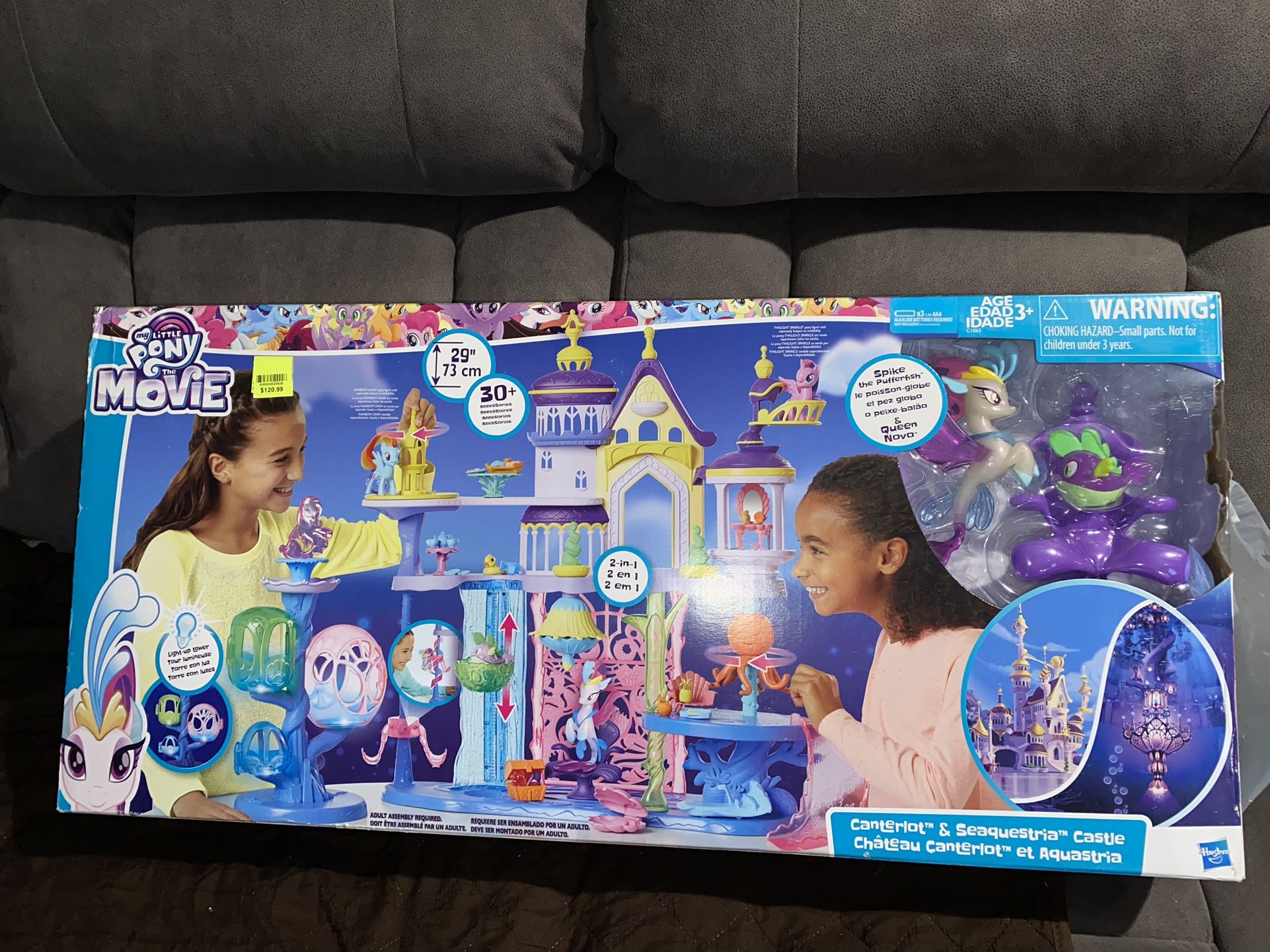 Brand New My Little Pony Canterlot& Seaquestria Castle