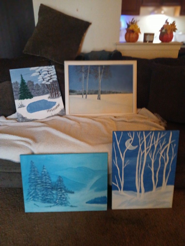 Winter Paintings For Sale
