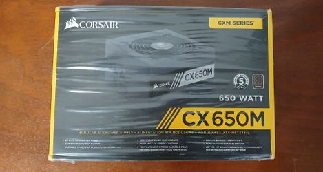 Power Supply Corsair CX 650M 650 WATT 80 plus Bronze