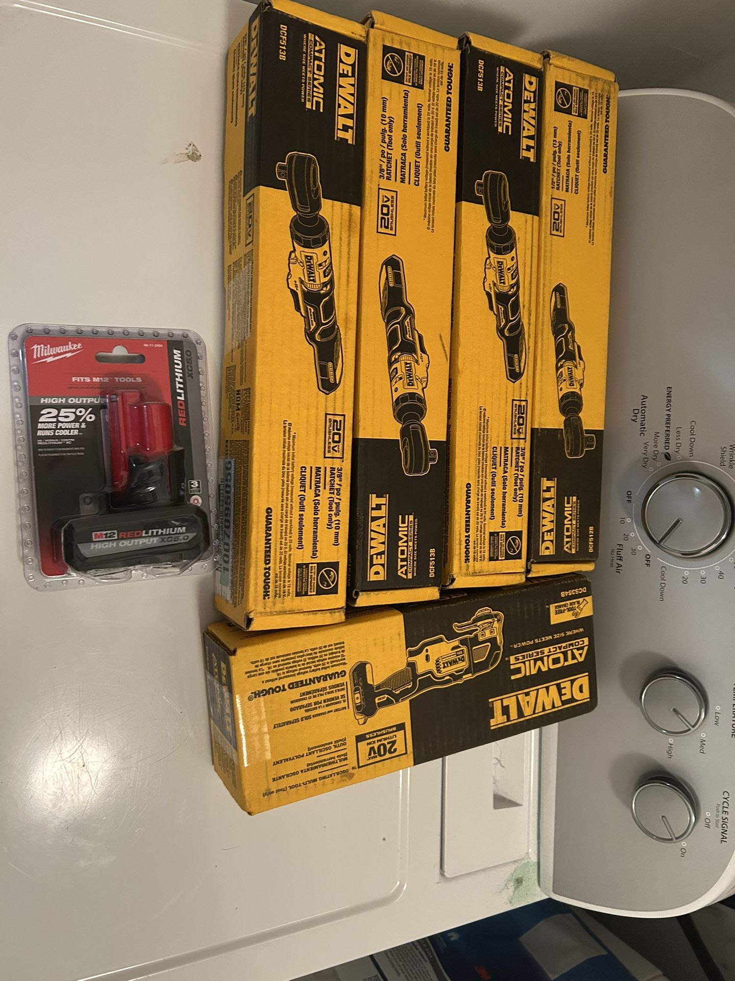 DeWalt Tools ! BRAND NEW IN BOX . Milwaukee Battery