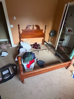 Bed $450, chests of drawers $100 a pair or for two