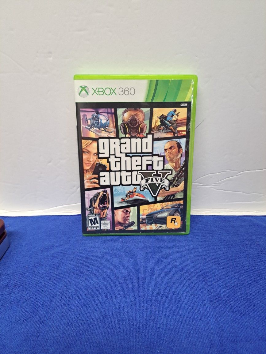 Grand Theft Auto V For Xbox 360