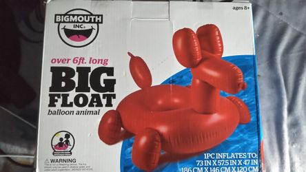 6ft long Big  float