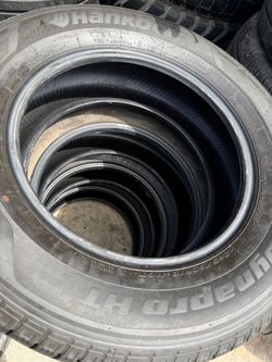 265/60/18 Hankook instaladas y balanceadas las 4