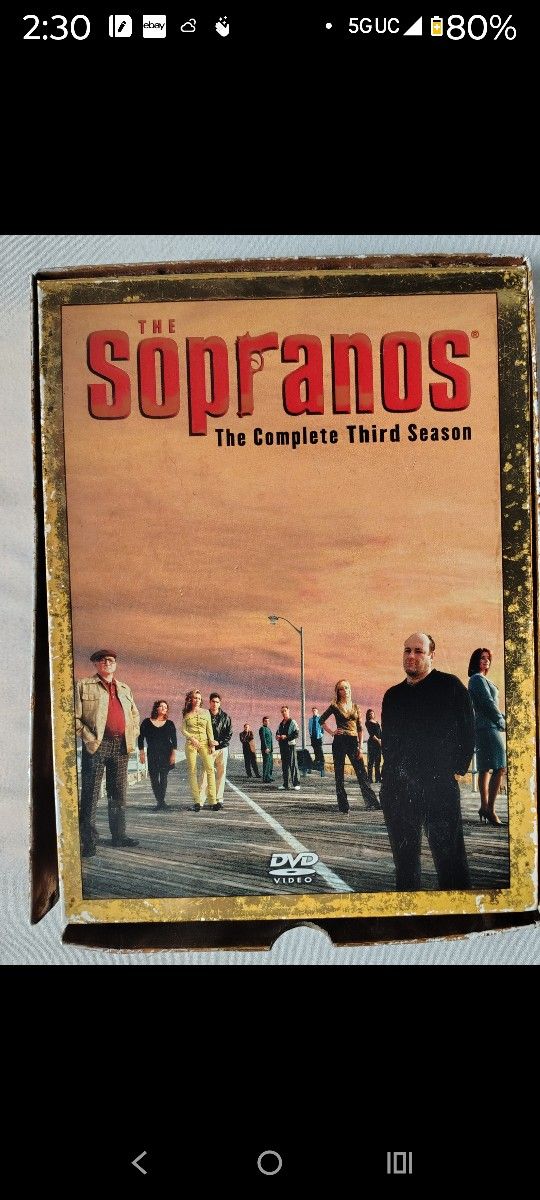 Sopranos 3rd Season DVD Box Set