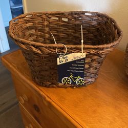 Woven Bicycle basket