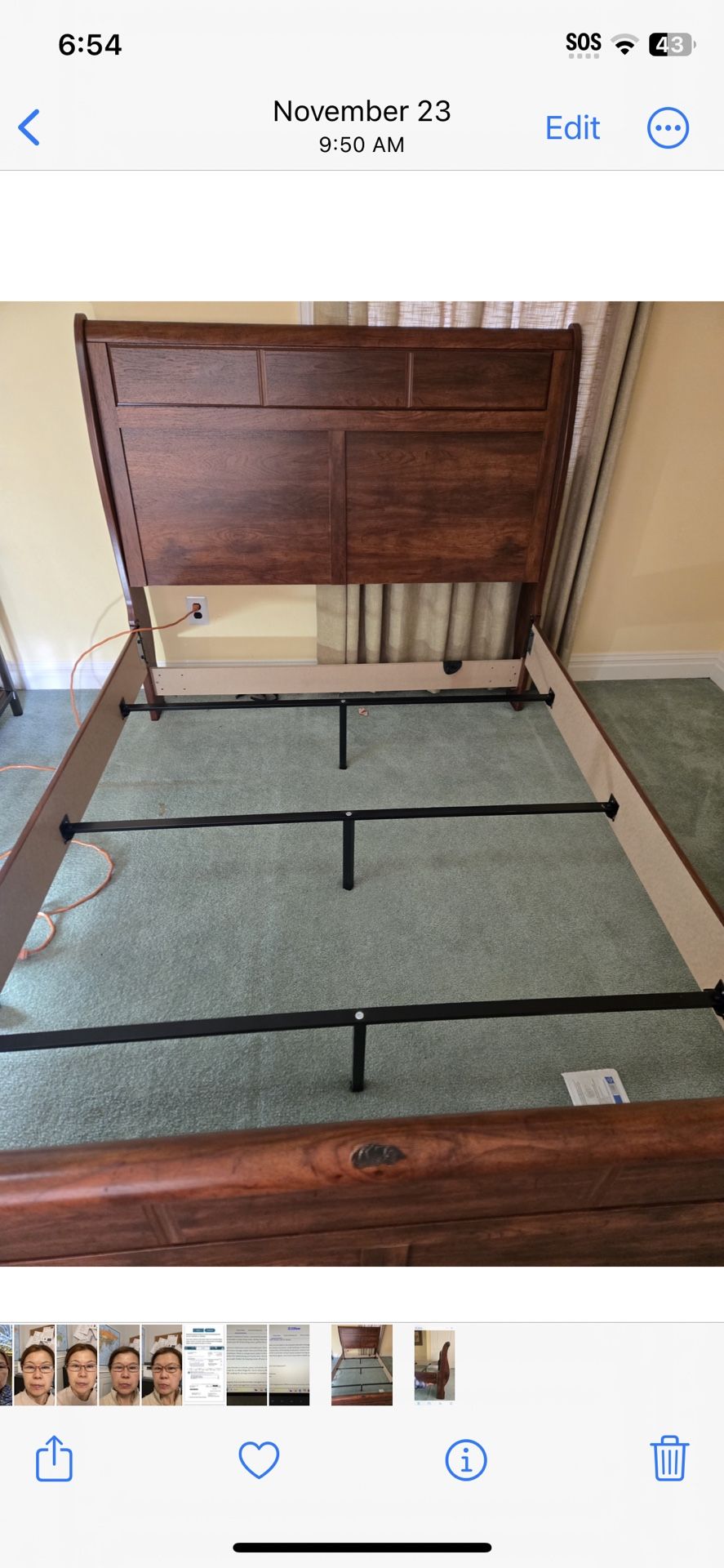 Queen Bed Frame For Free