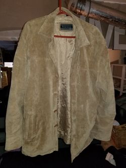 Men's suede jacket