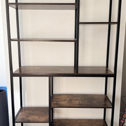 Large Brown Bookshelf