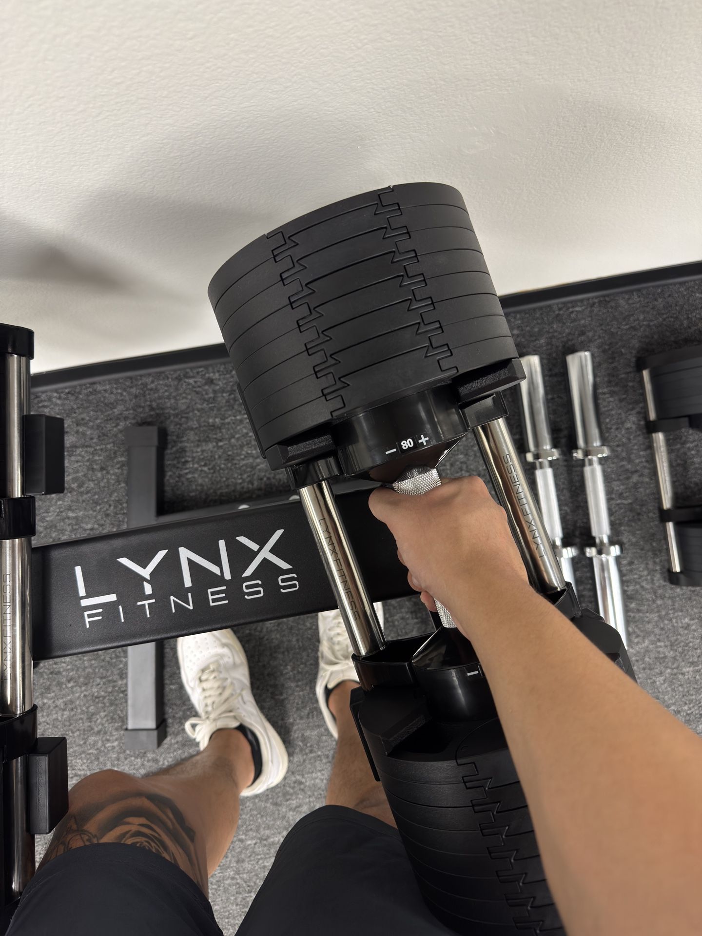 80Ib Adjustable Dumbbells