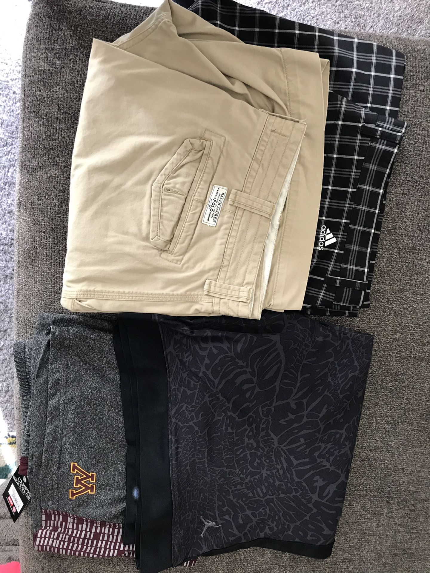 Men’s Shorts: Jordan, Polo, Adidas