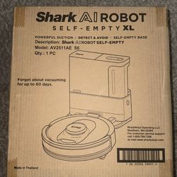 Shark AI Ultra XL Voice Control Robot Vacuum, 60-Day Capacity