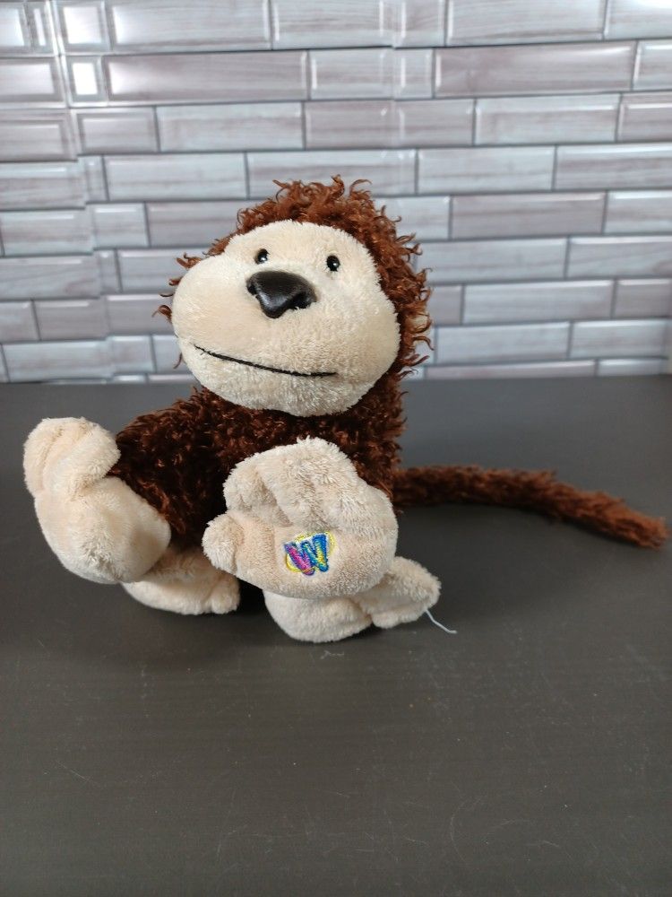 Webkinz Brown Cheeky Monkey 9" No
 Code 

