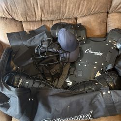 Umpire or Catcher Equipment 
