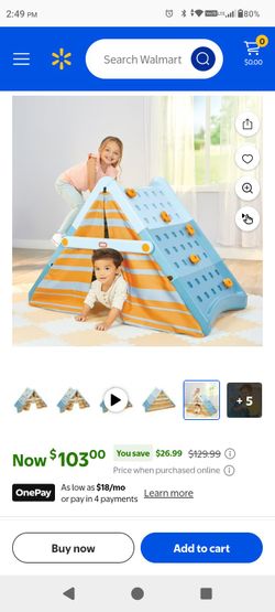 Walmart kids climbing tent