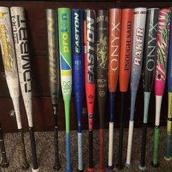Softball Bats :    USA/utrip/senior/ Gloves 