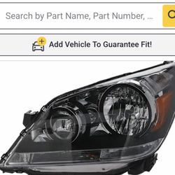 Headlight For Honda Odyssey Driverside 