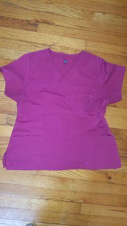 Scrub top size Large