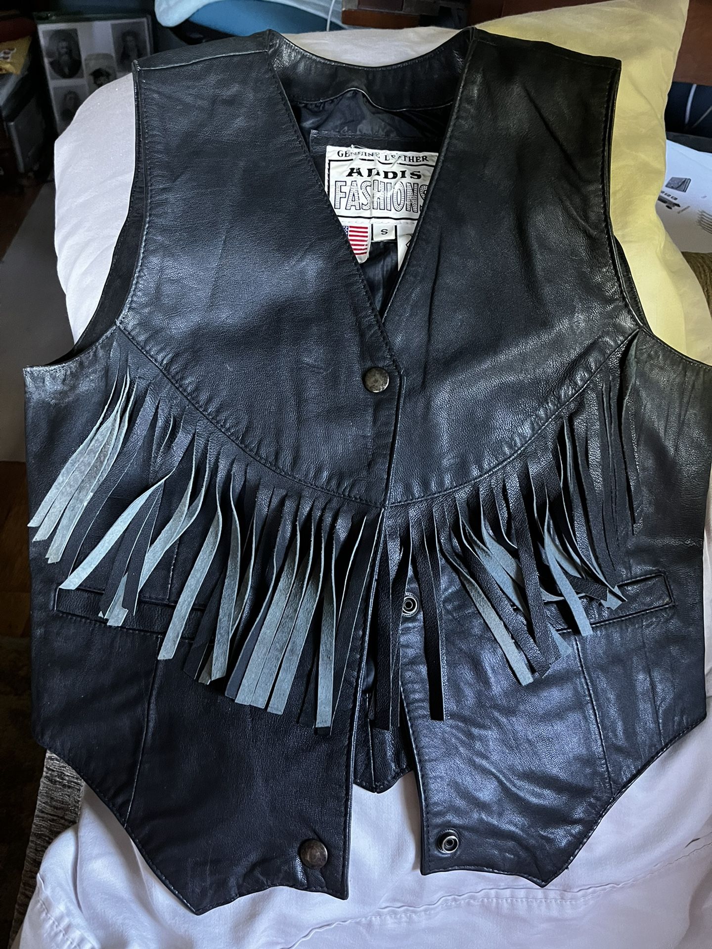Addis Genuine Leather Vest