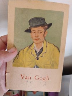 Scarce 1949 art booklet with color plates van Gogh art