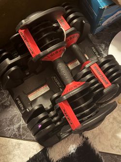 brand new weights goes up to 53 pounds 100 for both new was 300