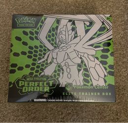 Pokemon TCG - Pokemon Center - Perfect Order Elite Trainer Box ETB - New/Sealed