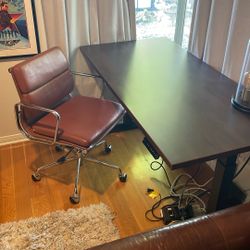 Standing Desk with Chair 