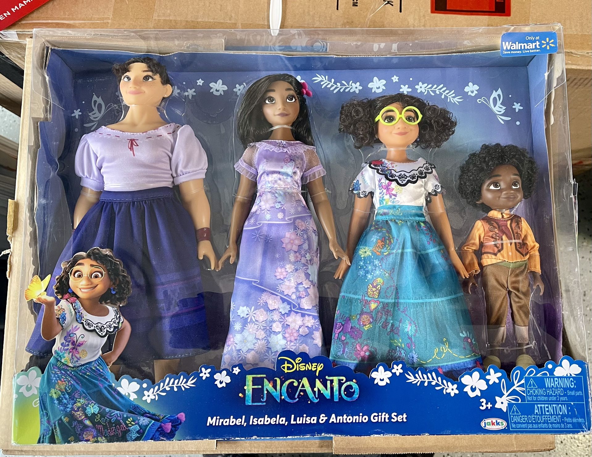 Disney Encanto Doll Toy Mirabel Isabela Luisa & Antonio 4 Pack BRAND NEW!!