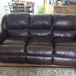 Sofa and recliner