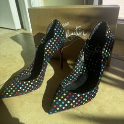 Christian Louboutin Polka Dot Pumps