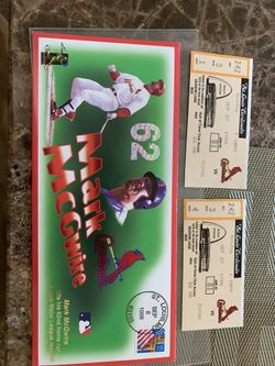 Mark McGwire 62nd And 70th Homeruns