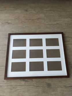 Pottery Barn 9-photo picture frame
