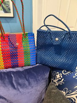 Nylon woven tote