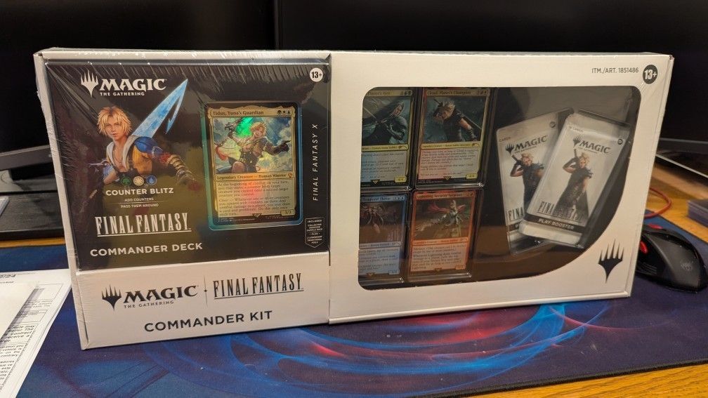 Magic The Gathering Final Fantasy Tidus Commander Kit (Costco) for Sale in Oregon City, OR - OfferUp Magic The Gathering Final Fantasy Tidus Commander Kit (Costco) for Sale in Oregon City, OR - OfferUp
