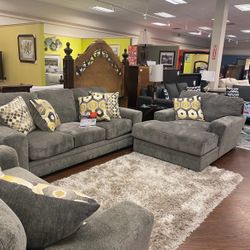 Couch, Loveseat & Chaise Lounge Chair