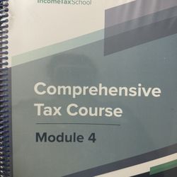 Comprehensive Tax Course Book