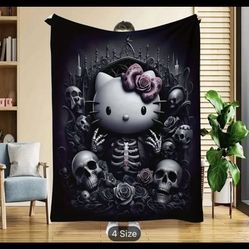 HELLO KITTY BLANKET LARGE SIZE   ;^O