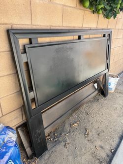 Bed and mattress used