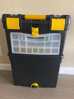 Portable Toolbox with Wheels